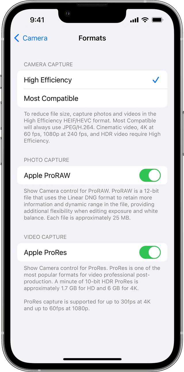 木棠镇苹果13维修分享如何在 iPhone 13 Pro 机型中拍摄和管理 ProRes 视频 