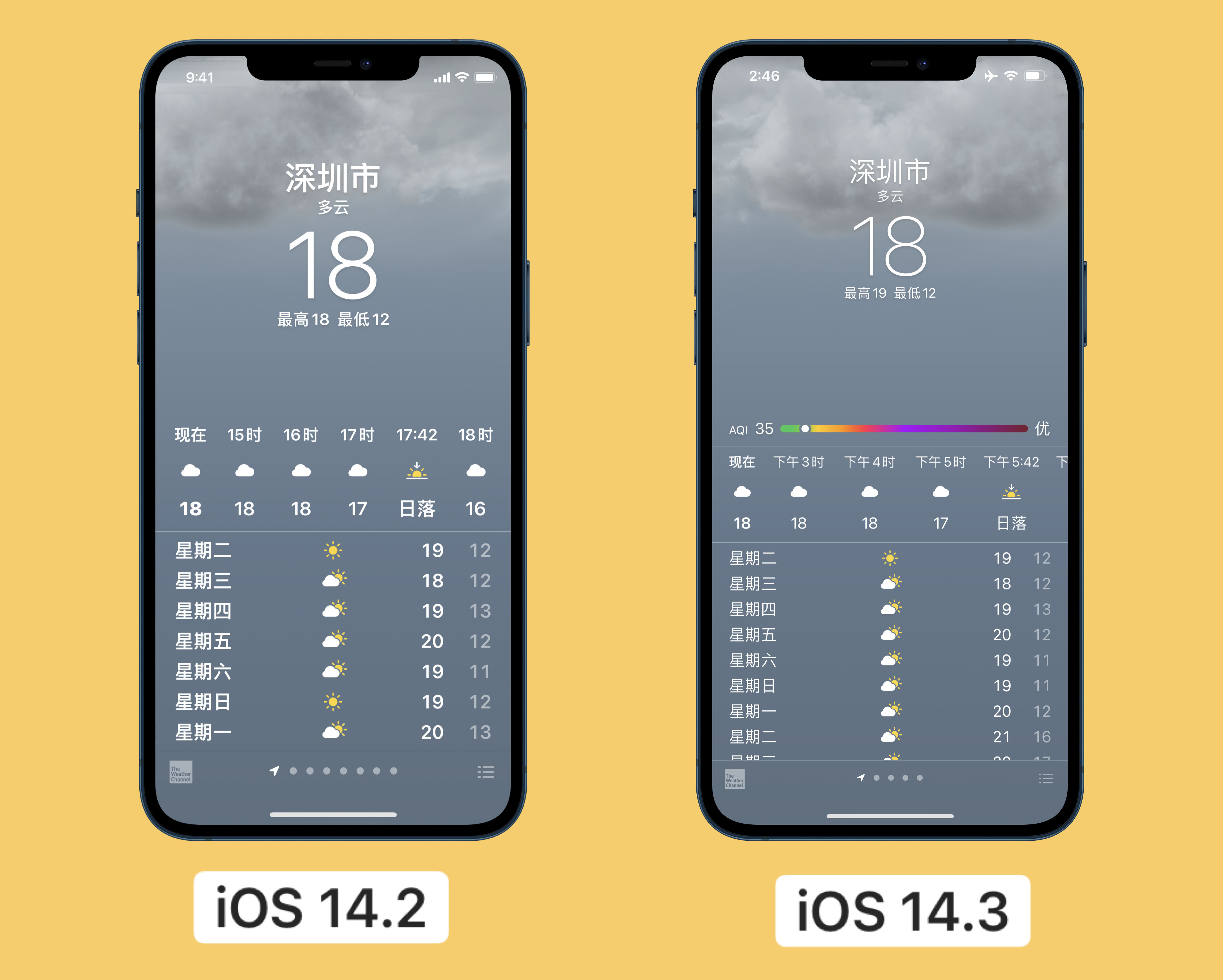 木棠镇苹果手机维修分享iOS 14.3 实用功能 